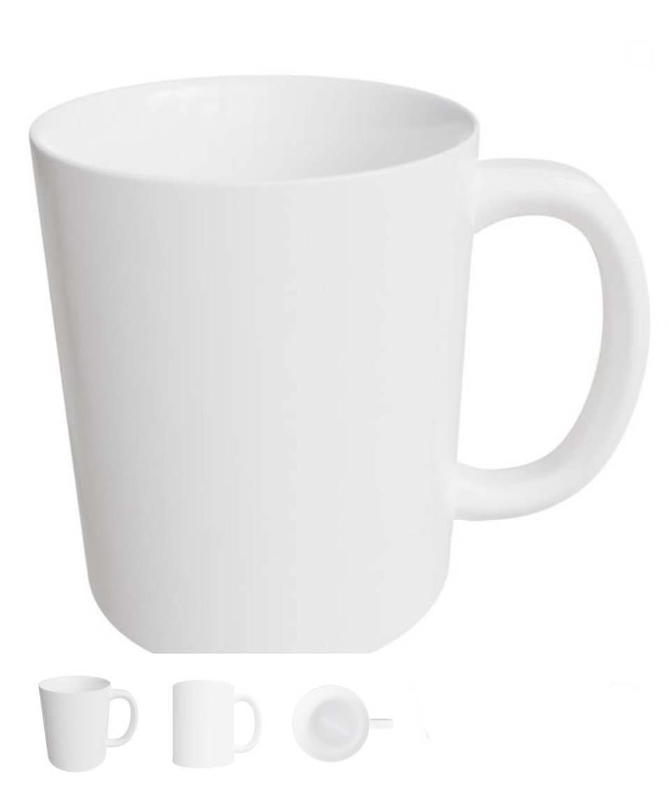 Selected mug colour preview